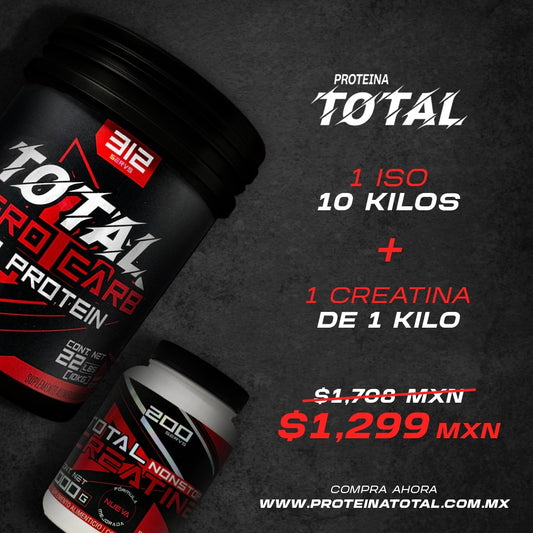 1 ISO 10 KG + 1 Creatina 1 KG