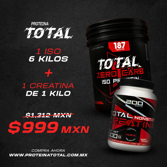 1 ISO 6 KG + 1 Creatina 1 KG